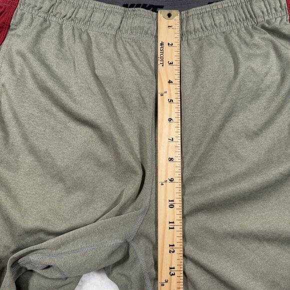 Nike Alabama Crimson Tide Shorts Mens Small Grey Dri-Fit Drawstring Basketball - Picture 7 of 13